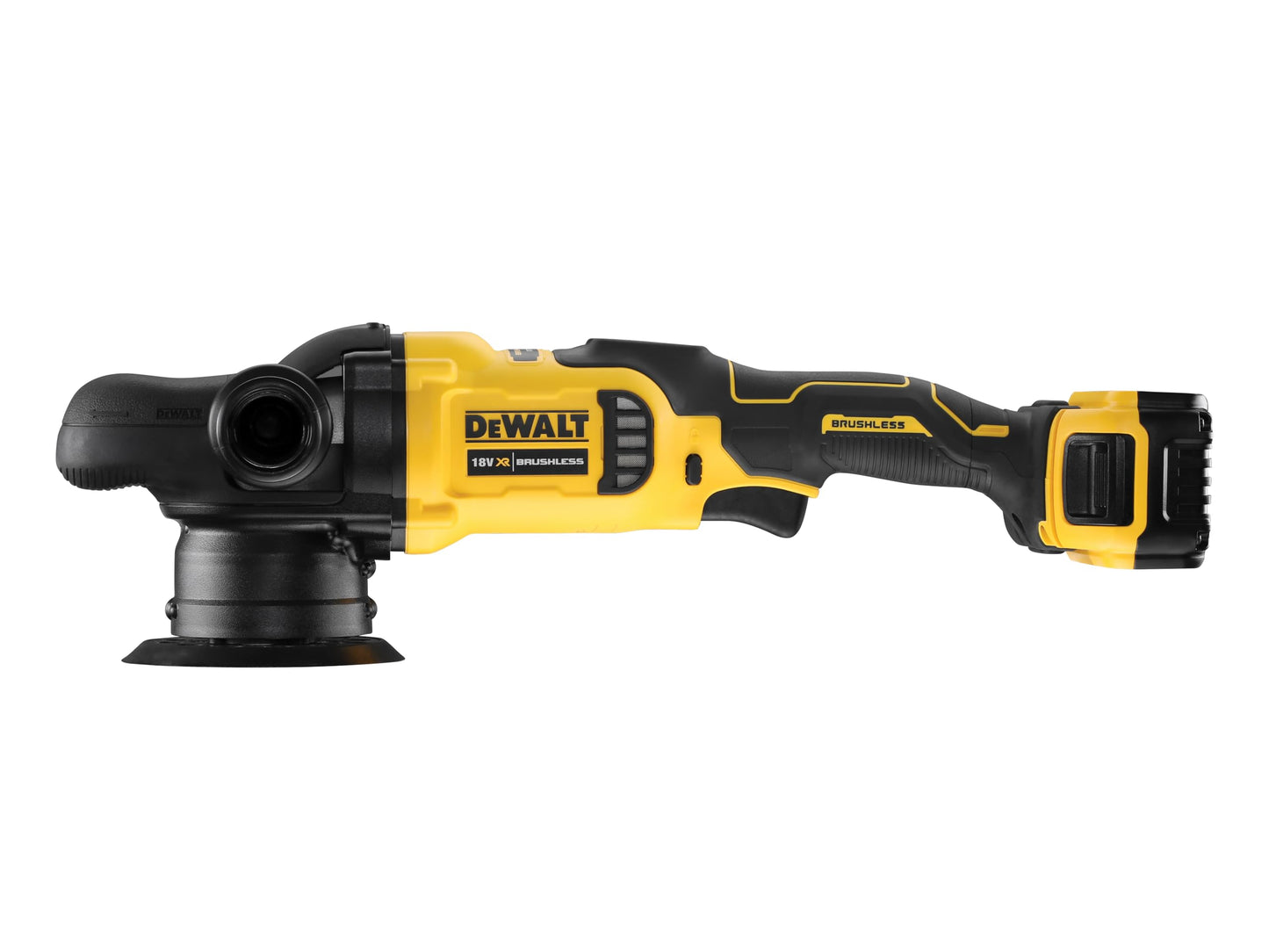 Dewalt DCM848P2 18v Brushless Dual Action Polisher 125mm + 2 x Batteries + Bag