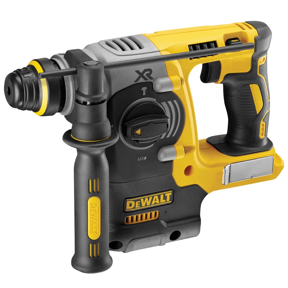 DeWalt DCH273T1 18V Brushless SDS+ Rotary Hammer Drill Kit with 1 x 6.0Ah Battery & Charger in Case - Powerful and Versatile Tool for Concrete, Brick, and Masonry, Dewalt Rotary Hammer