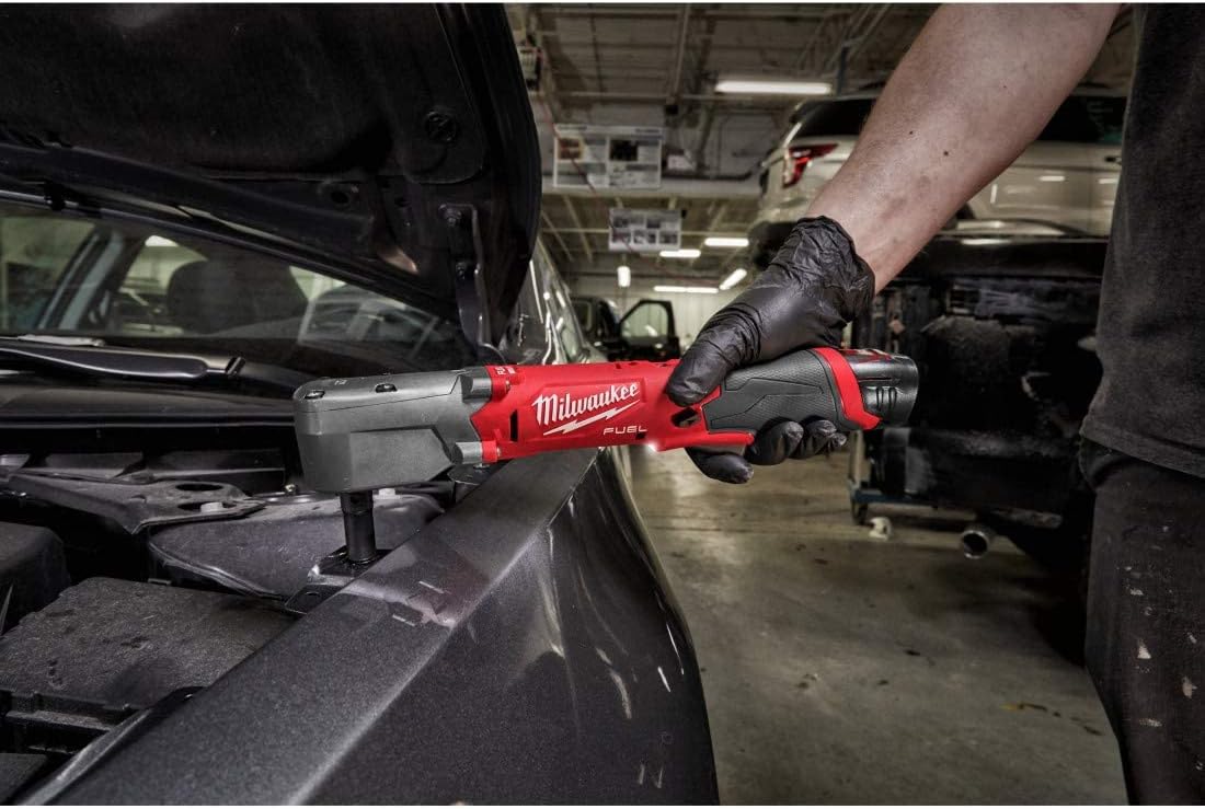 Milwaukee M12 FRAIW 12V 1/2'' Brushless Right Angle Impact Wrench with Friction Ring - Body 4933471699