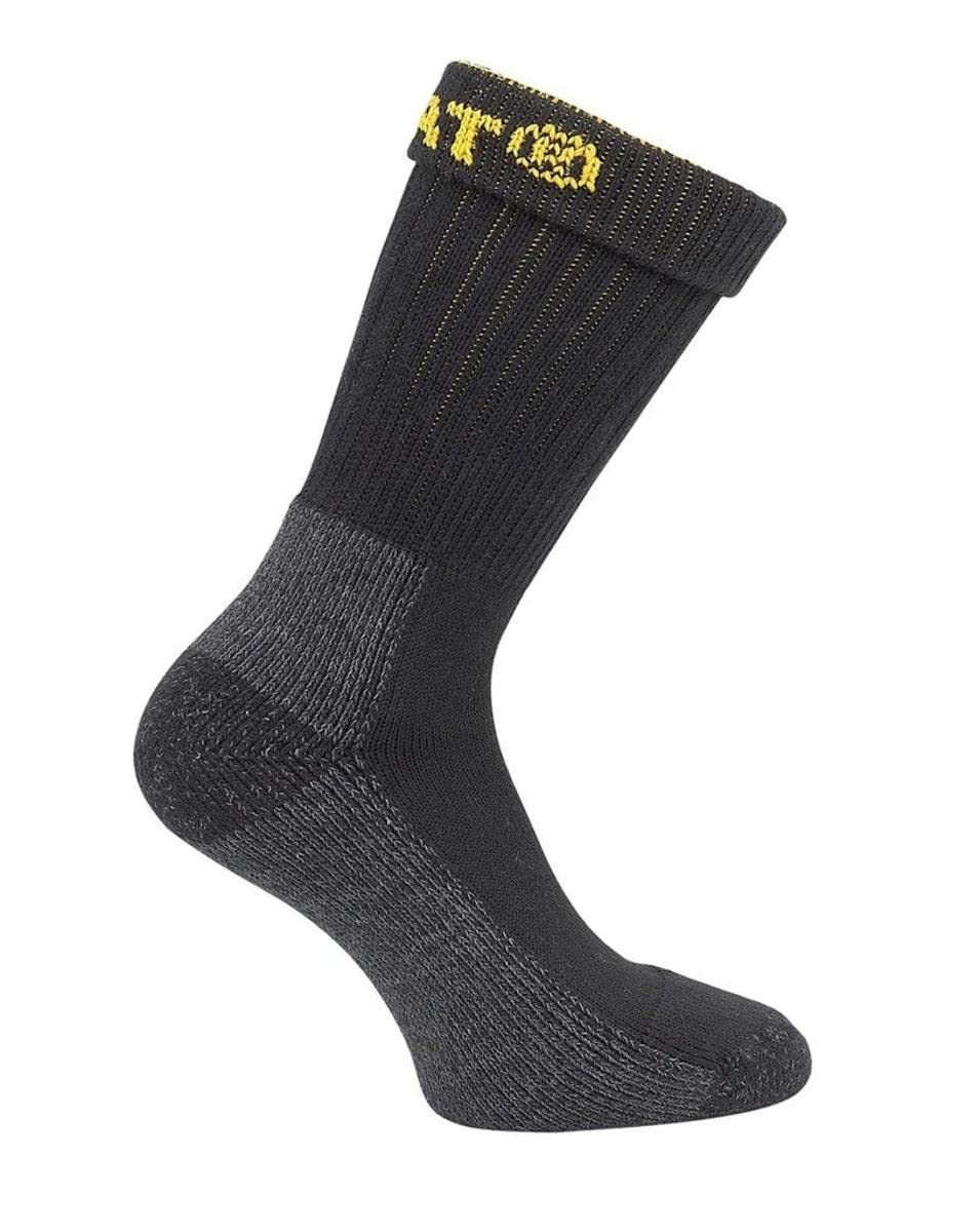 Caterpillar CAT Workwear Mens Workwear Industrial Heavy Duty 2 Pack Work Socks