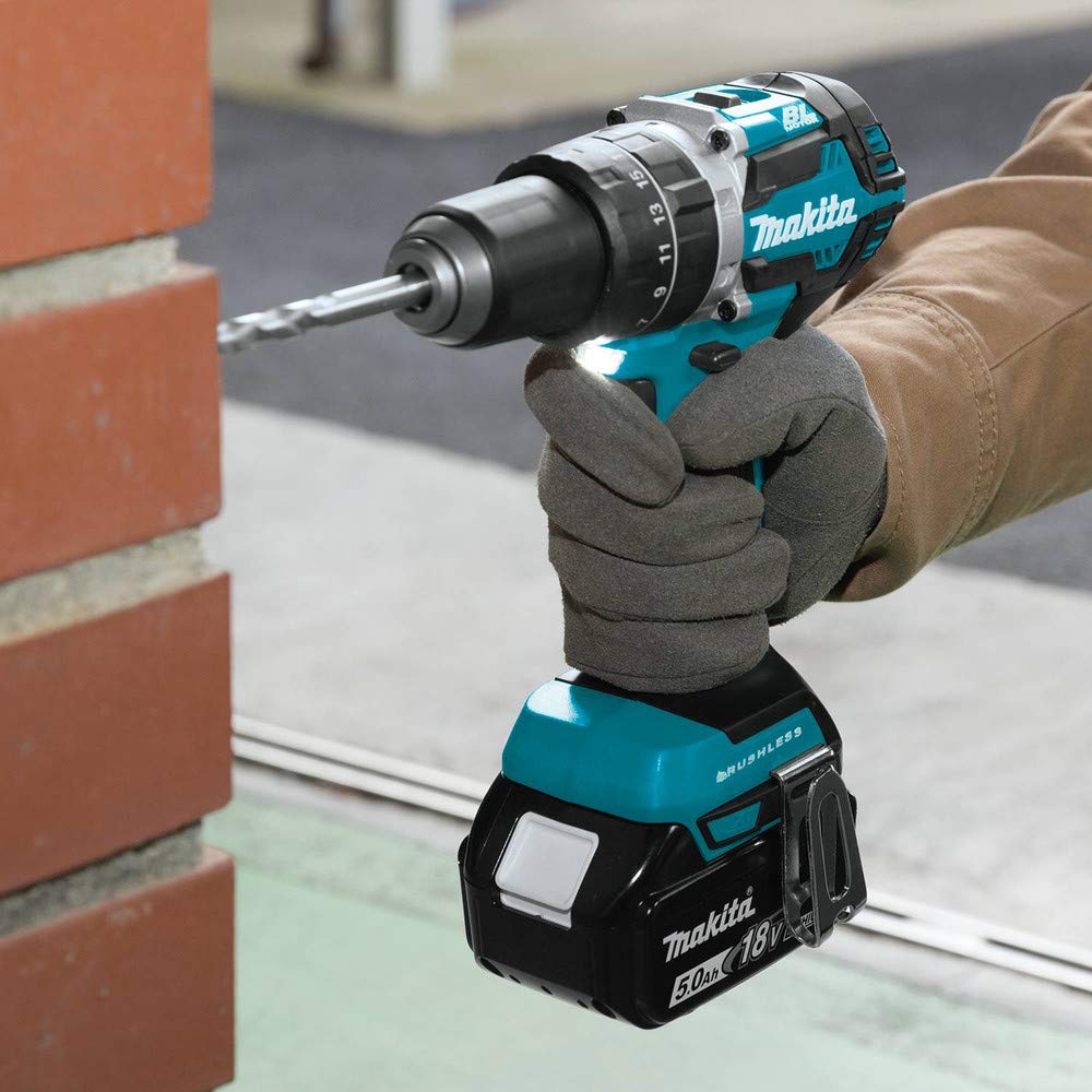 Makita XPH12Z 18V LXT Lithium-Ion Brushless Cordless 1/2" Hammer Driver-Drill, Tool Only