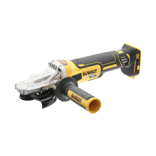 DEWALT DCG405FN-XJ Flathead Angle Grinder, 18 V, Yellow/Black, 125 mm