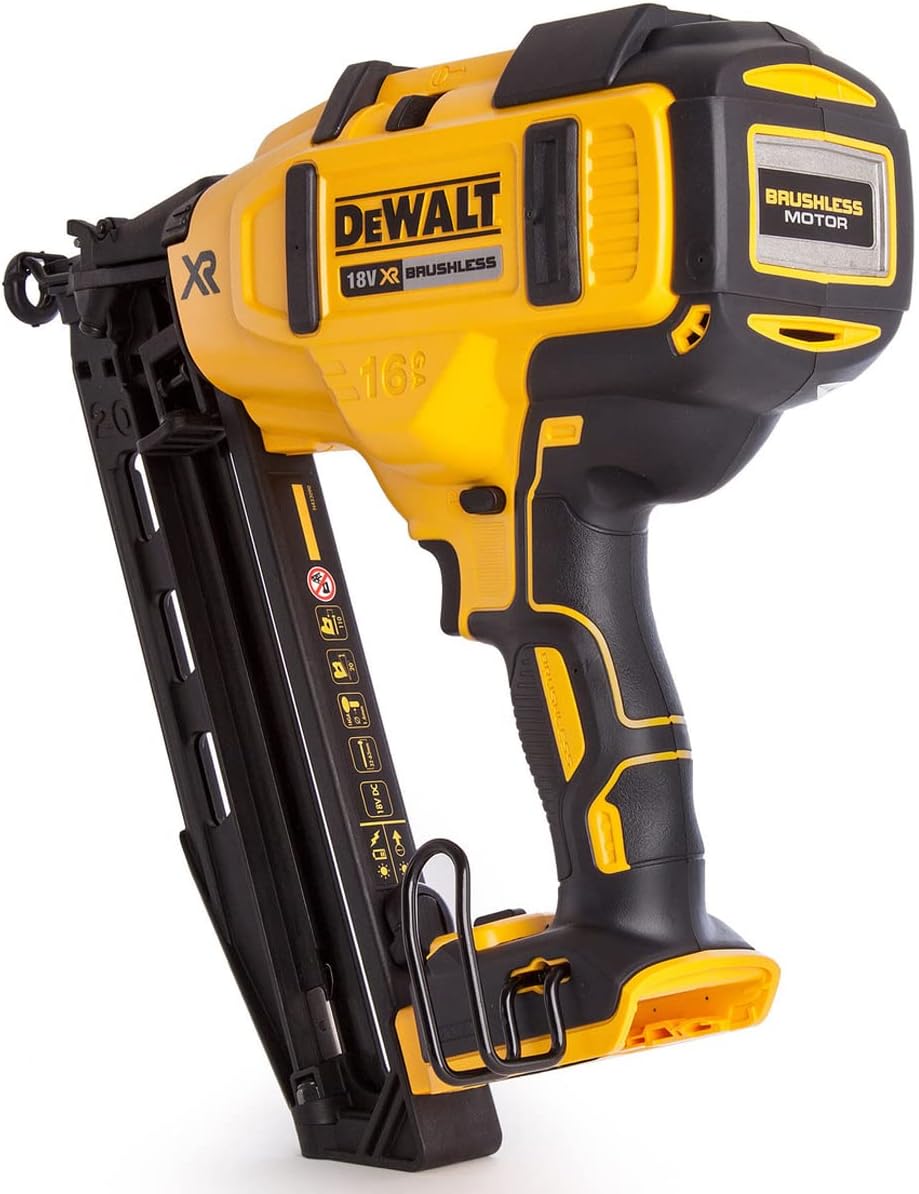 DeWalt DCN660N 18V Brushless Second Fix Nailer with 1 x 5.0Ah DCB184 Battery & DCB115 Charger