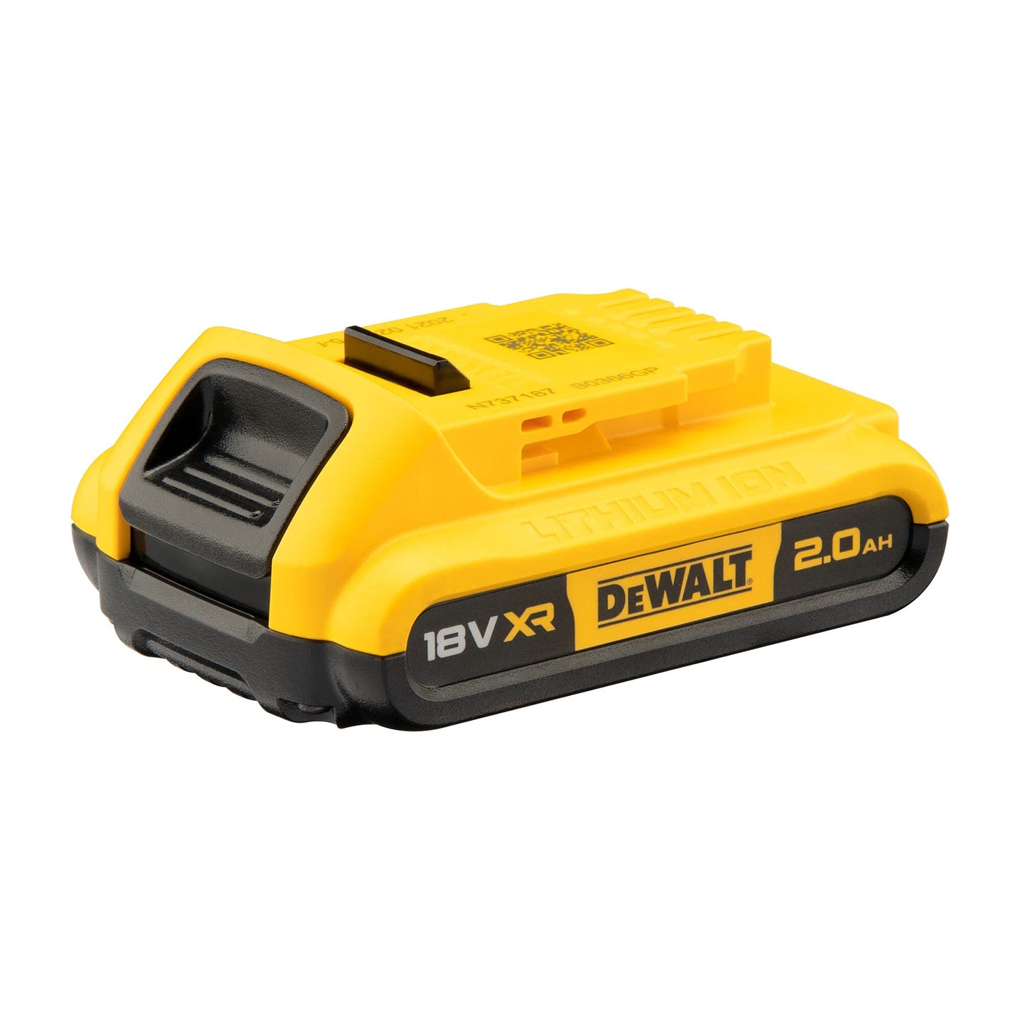 Dewalt DCB183 2 Ah Li-Ion Battery Pack, 18 V, Black/Yellow