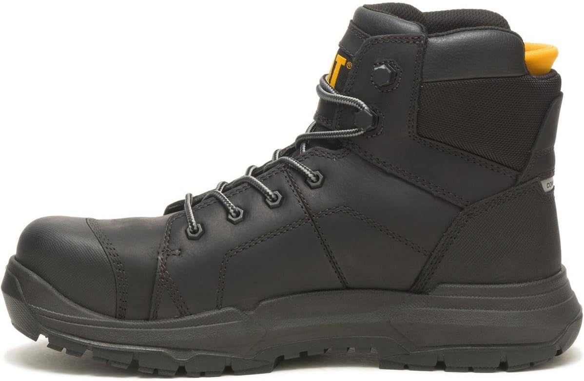 Caterpillar Crossrail 2.0 Mens Composite Toe Work Safety Boots Black UK 9 / EU 43