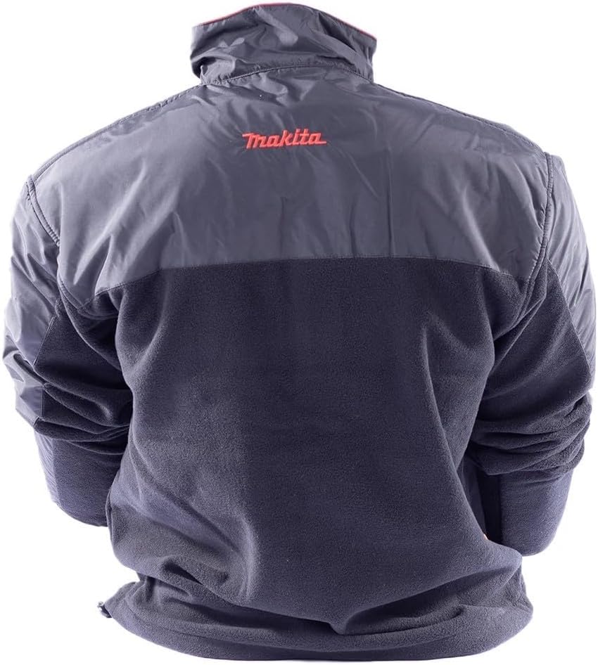 Makita 98P118 MW118 XL Work Fleece Black Red Logo - EXTRA Large