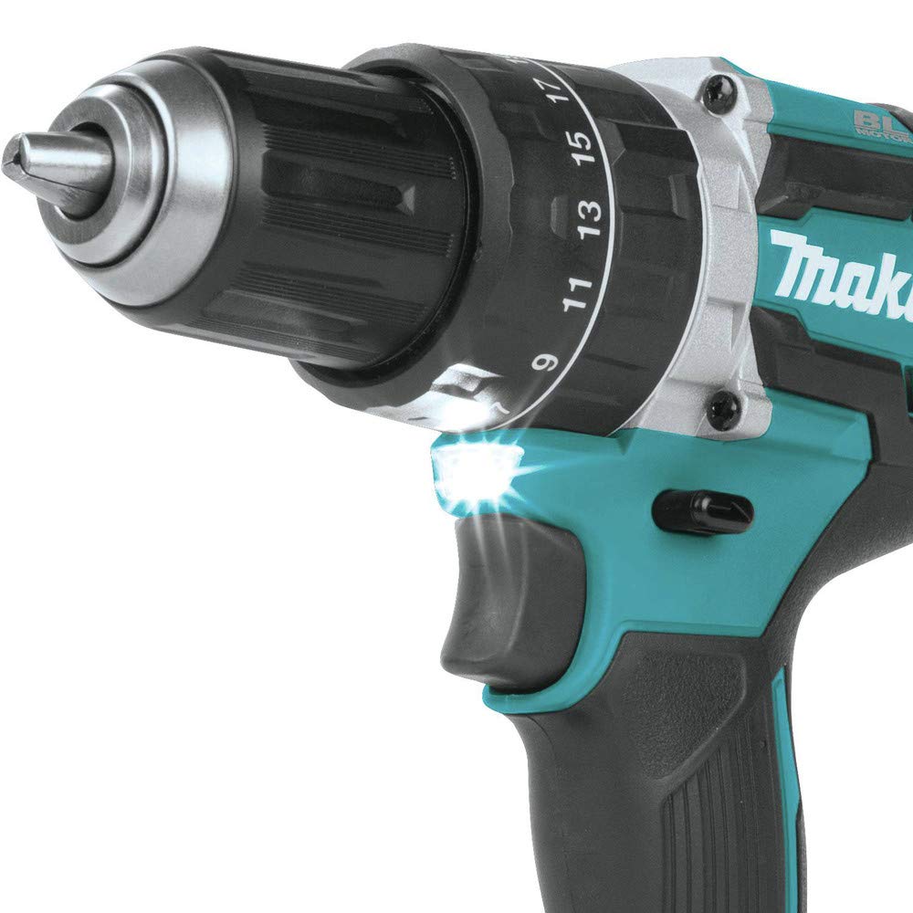 Makita XPH12Z 18V LXT Lithium-Ion Brushless Cordless 1/2" Hammer Driver-Drill, Tool Only