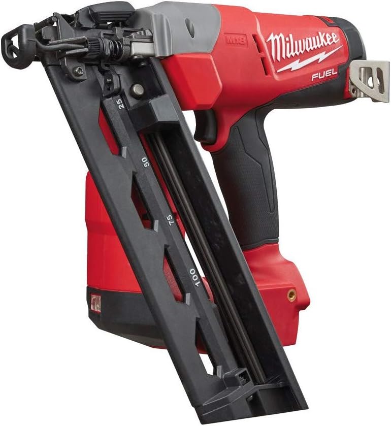 Milwaukee Nailer, Red/Black