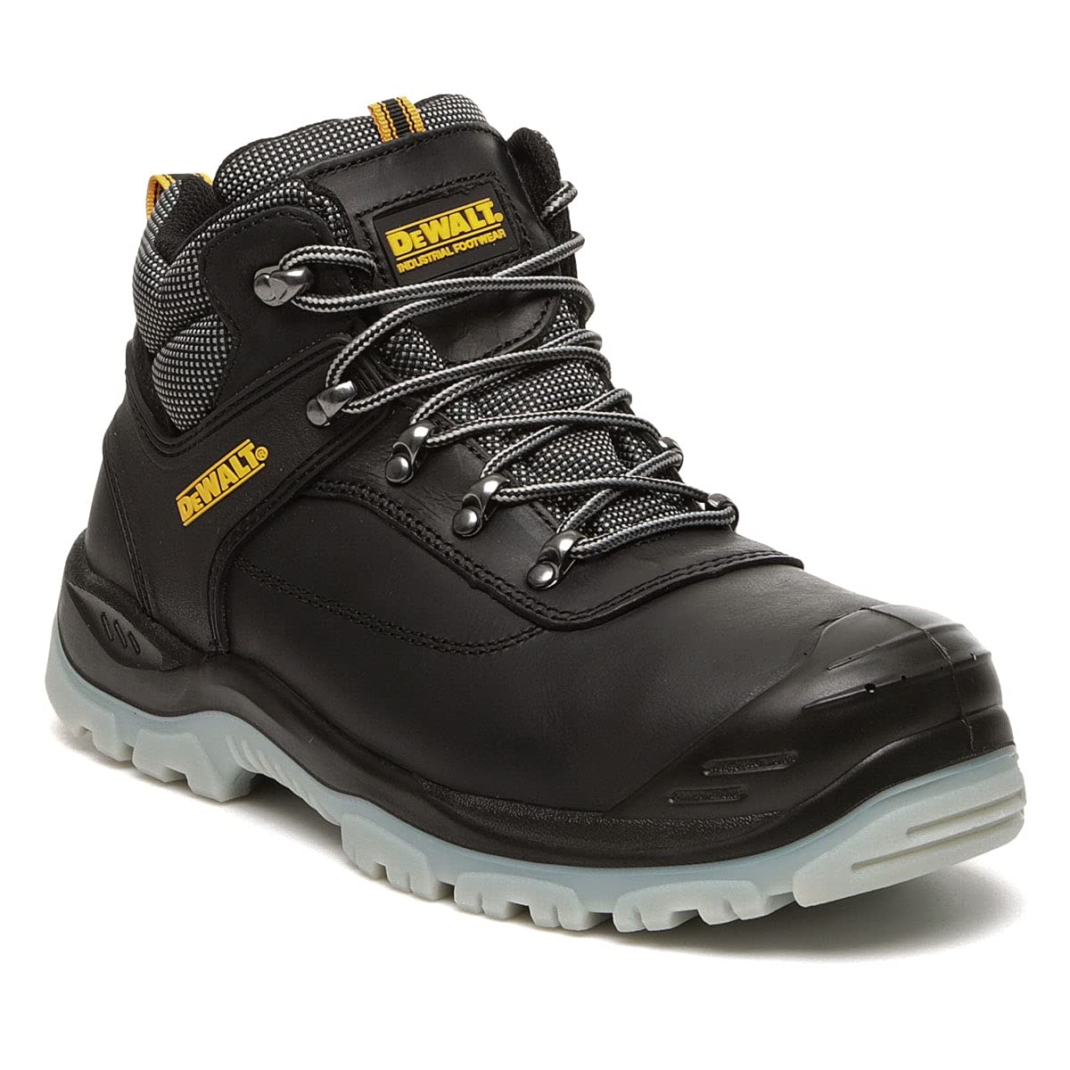 DEWALT men LaserLaser Safety Hiker Boots Black UK 6 EUR 39/40