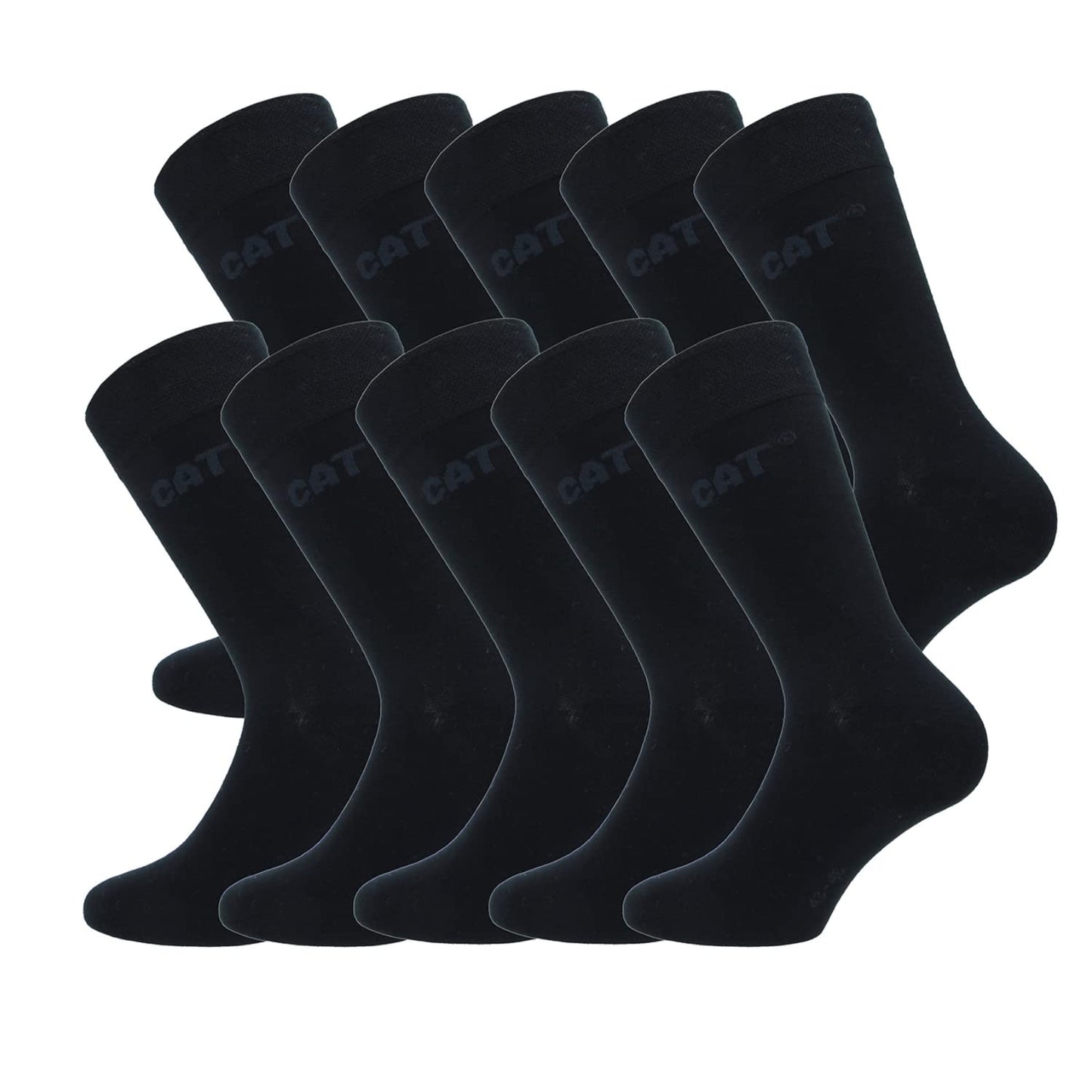 Caterpillar Business Socks 10 Pairs Socks Height Under Knee Cotton