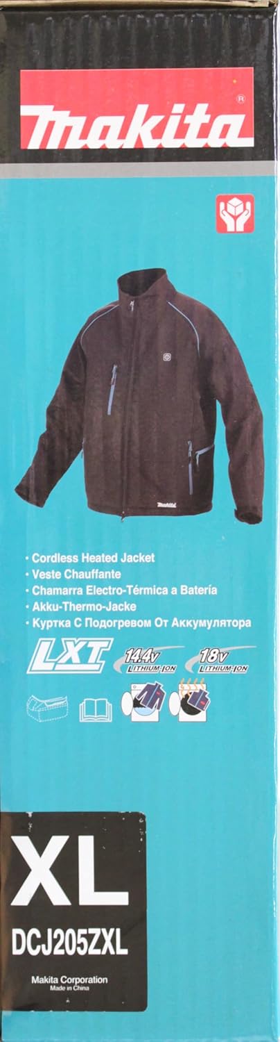 Makita DCJ205ZXL Battery Thermal Jacket Size One Size