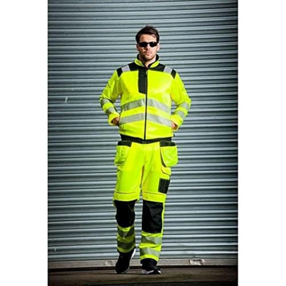 Portwest PW3 Hi-Vis Work Jacket, Size: XL, Colour: Orange/Navy, T500ONRXL