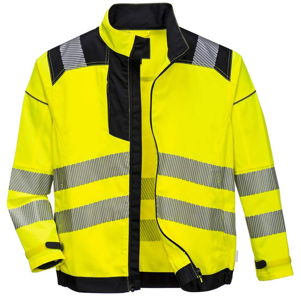 Portwest PW3 Hi-Vis Work Jacket, Size: XL, Colour: Orange/Navy, T500ONRXL