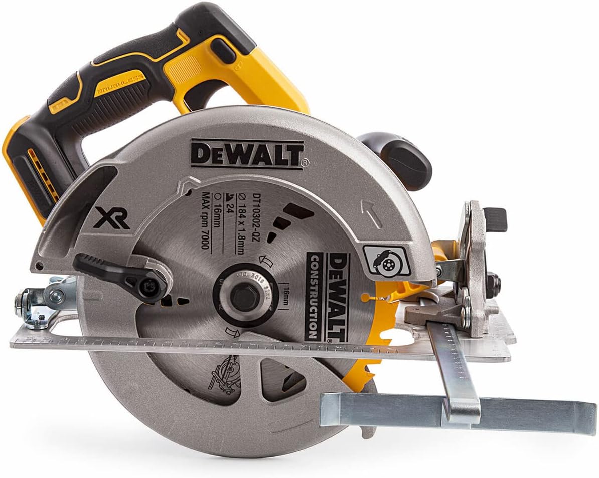 DeWalt DCS570N 18V 184mm Brushless Circular Saw with 2 x 5.0Ah Batteries