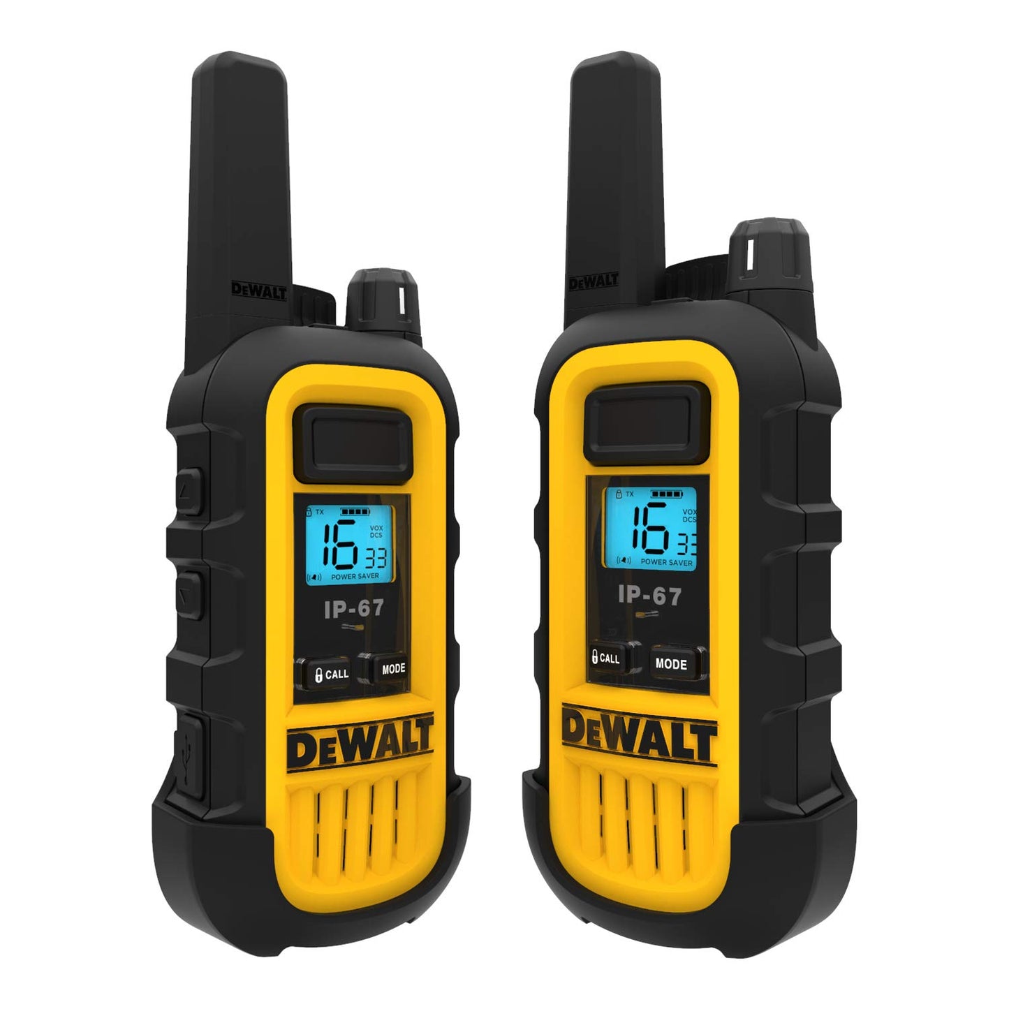 DEWALT DXPMRCH6-800 6 Port Charger for DXPMR800 Walkie Talkie Two-Way Radios - Charges 6 Walkie Talkies simultaneously