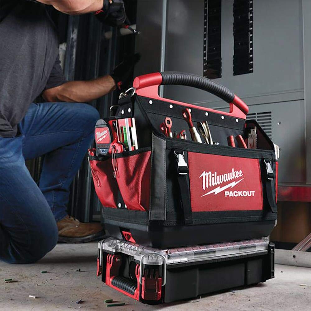 Milwaukee 932464085 PACKOUT Tote Tool Bag 40cm, Red