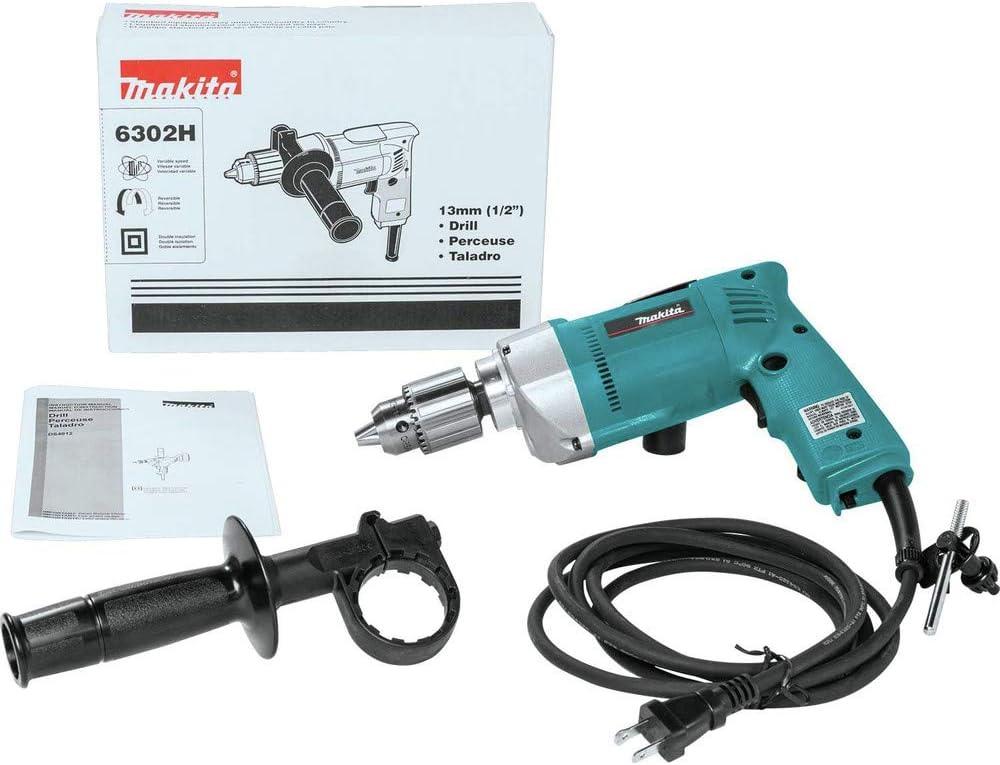 Makita 6302H 1/2-Inch Drill, Variable Speed, Reversible [Tools & Hardware]