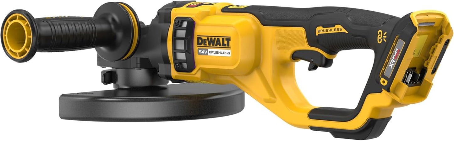 DEWALT DCG460 54v XR Cordless FLEXVOLT Angle Grinder 230mm No Batteries