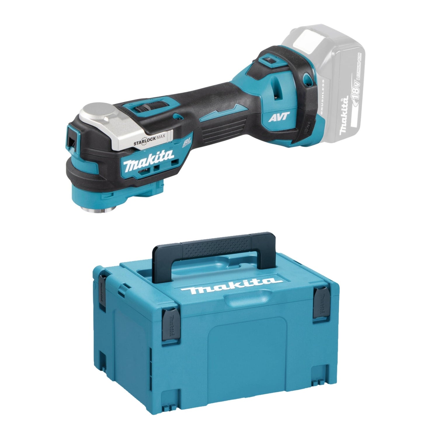 MAKITA DTM52ZJ Multi-Tool 18 V LXT (Machine Only) in Makpac