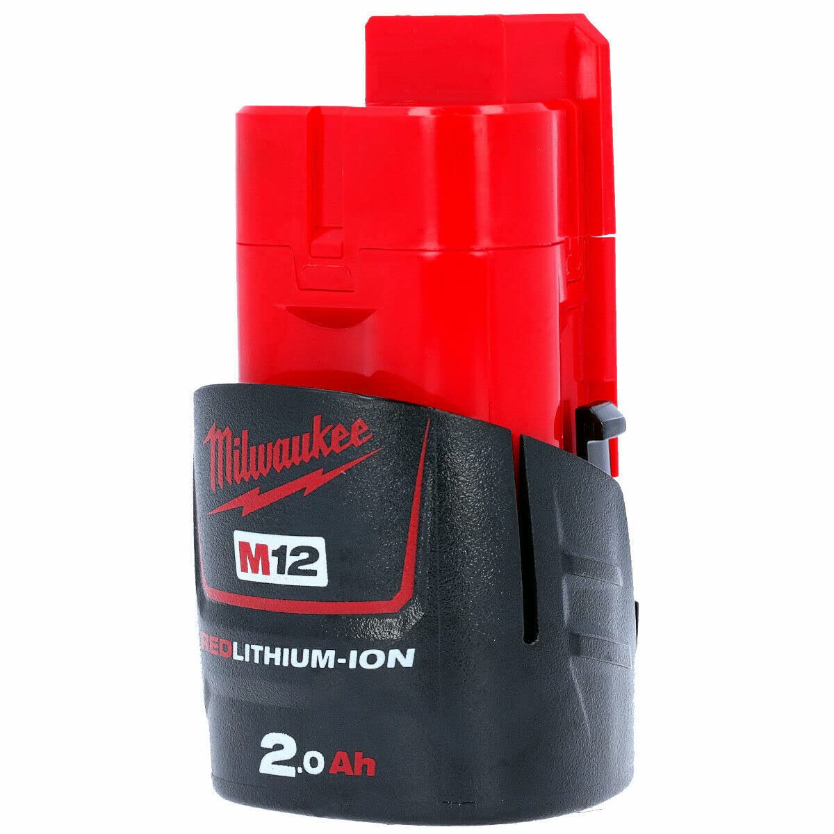 Milwaukee M12B2 2.0Ah Lithium-Ion Battery - Red