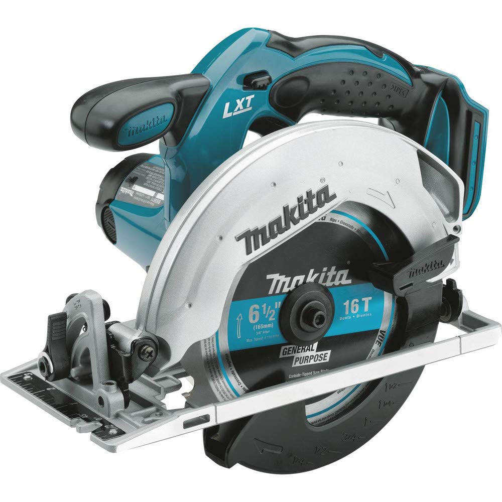 Makita XSS02Z 18V LXT Lithium-Ion Cordless Circular Saw, 6-1/2-Inch, Tool Only