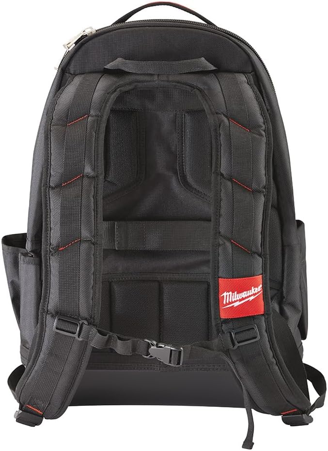 Milwaukee 48228200 35 Pocket Jobsite Backpack - Red/Black