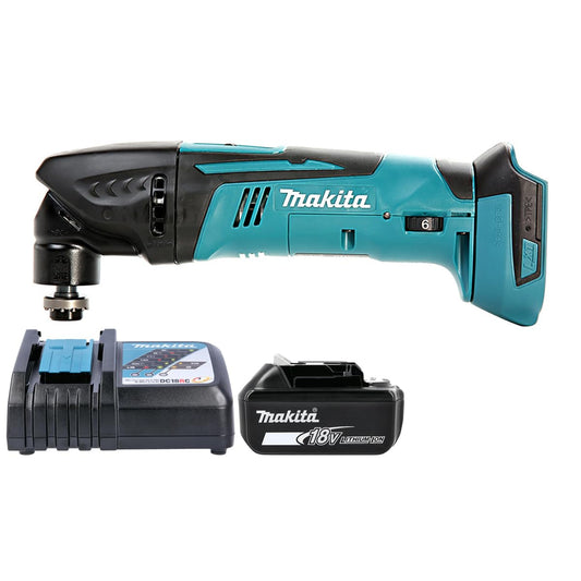 Makita DTM50Z 18V LXT Oscillating Multitool with 1 x 5.0Ah Battery & Charger