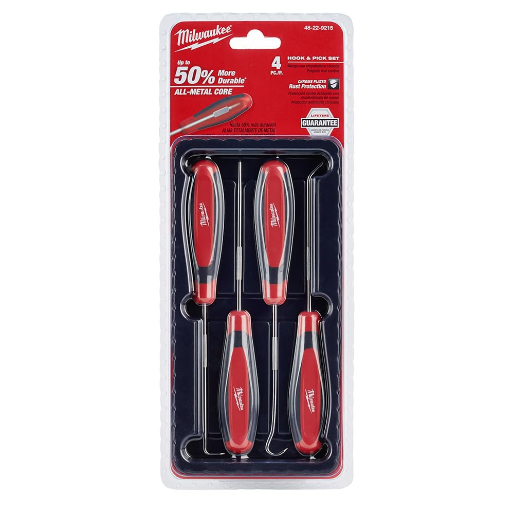 Milwaukee Electric Tools MLW48-22-9215 Hook & Pick Set, Red