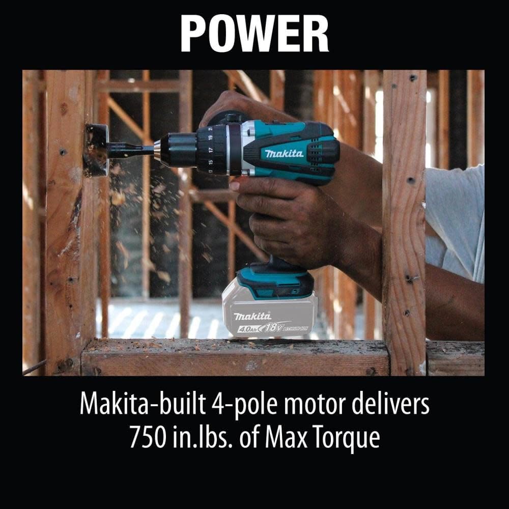 Makita XFD03Z 18V LXT Lithium-Ion Cordless 1/2" Driver-Drill, Tool Only