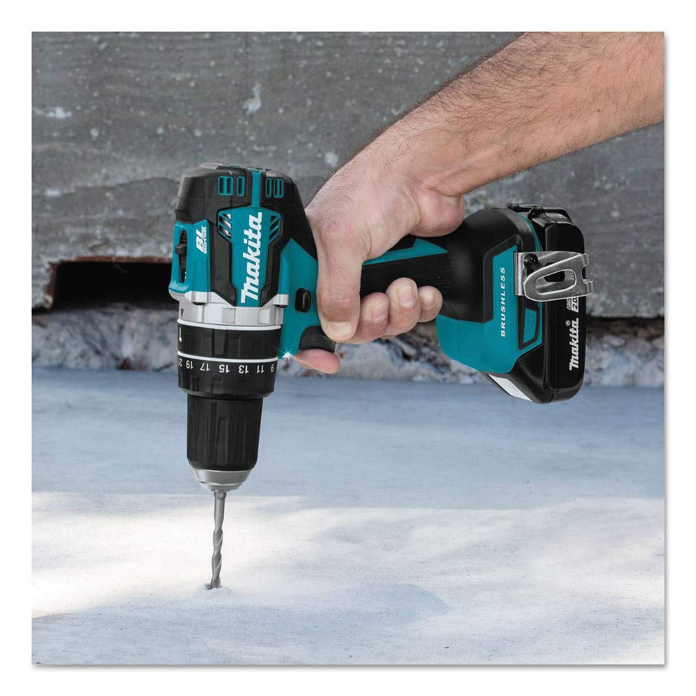 Makita XPH12Z 18V LXT Lithium-Ion Brushless Cordless 1/2" Hammer Driver-Drill, Tool Only