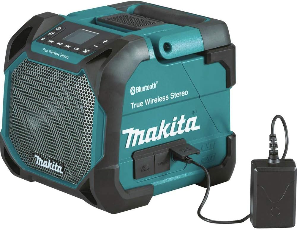 Makita XRM11 18V LXT / 12V max CXT Lithium-Ion Cordless Bluetooth Job Site Speaker, Tool Only