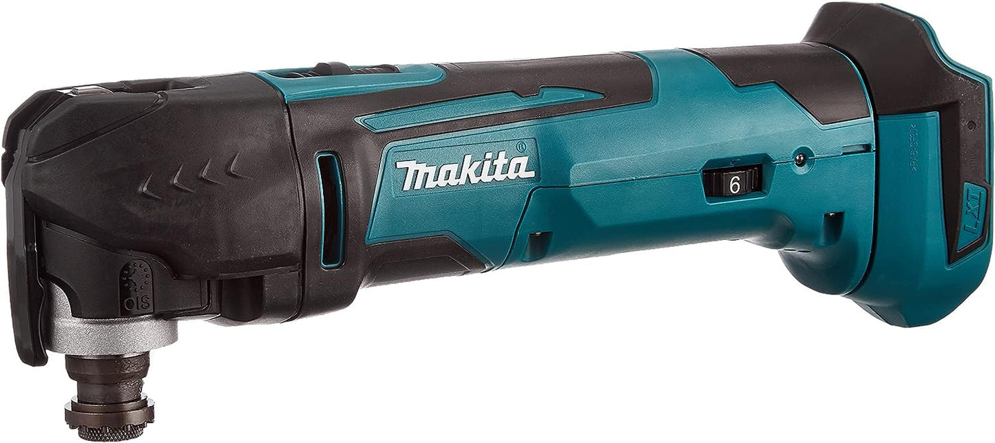 Makita DCS552Z 18V Li-Ion LXT 136mm Metal Saw - Batteries and Charger Not Included & DTM51Z Multi-Tool, 18 V,Blue