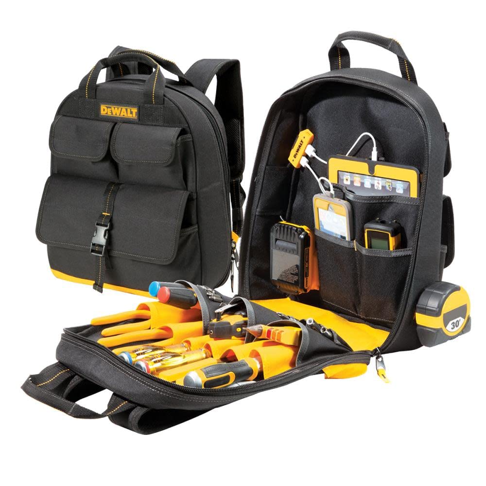 Dewalt Usb Charging Tool Backpack