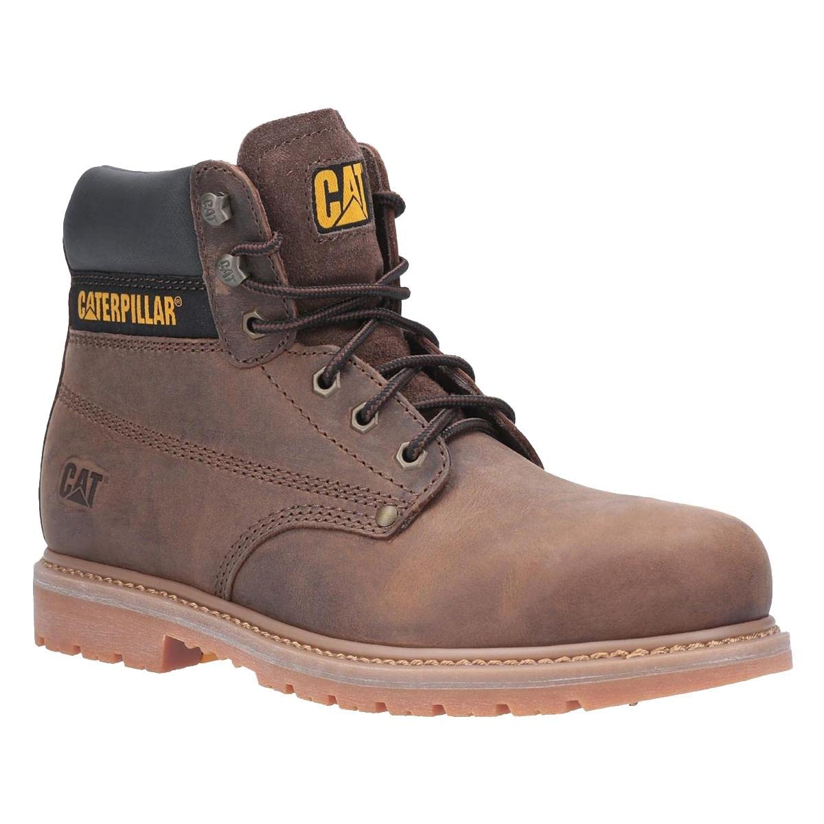 Caterpillar Powerplant Mens Boots Brown 13 UK