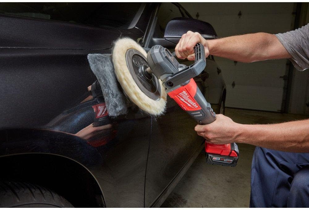 Milwaukee 2738-20 M18 18-Volt Fuel Lithium-Ion Brushless Cordless 7 inch Variable Speed Polisher (Tool-Only)