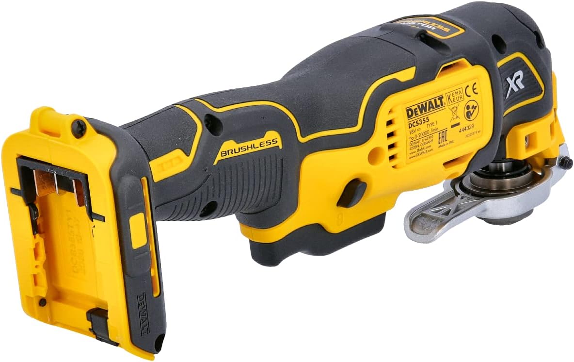 DEWALT DCS355N 18V Oscillating Brushless Multi-Tool with 1 x 4.0Ah DCB182 Battery & Charger