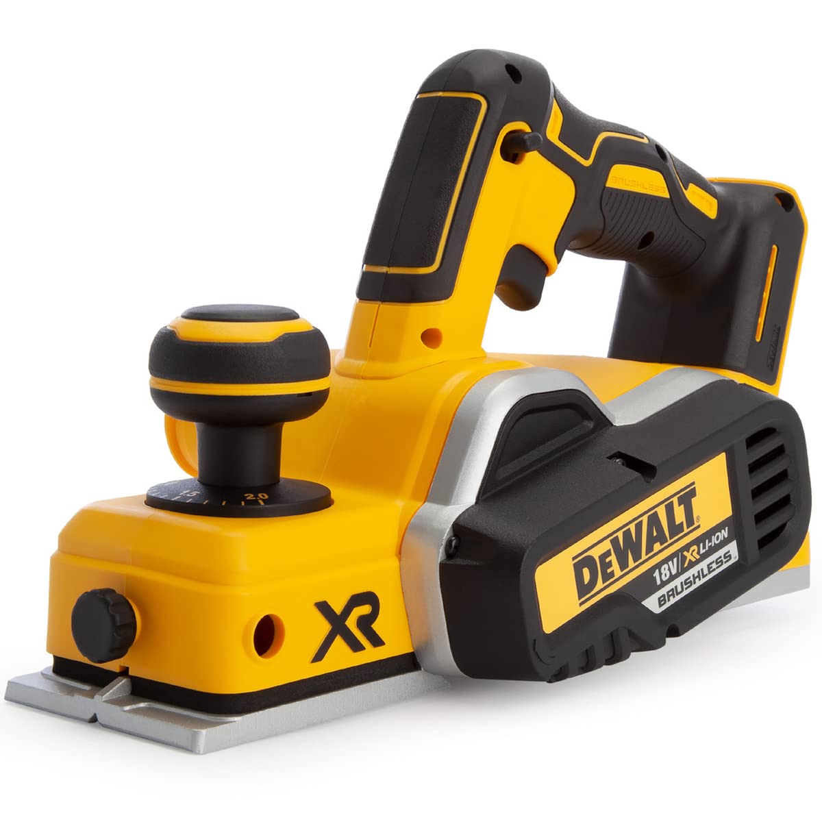 DeWalt DCP580N 18v XR Li-Ion Brushless Planer with 1 x 6.0Ah DCB546 Battery