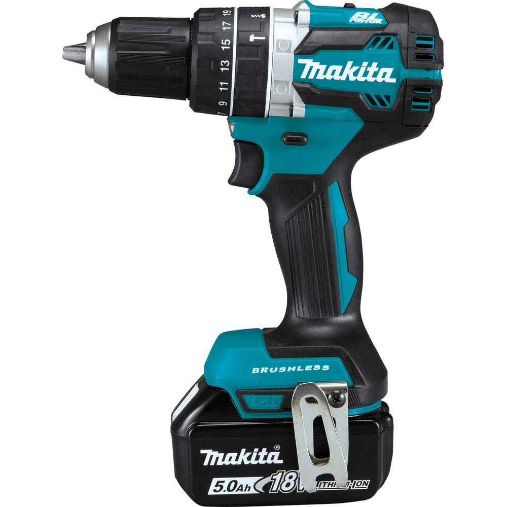 Makita XPH12Z 18V LXT Lithium-Ion Brushless Cordless 1/2" Hammer Driver-Drill, Tool Only