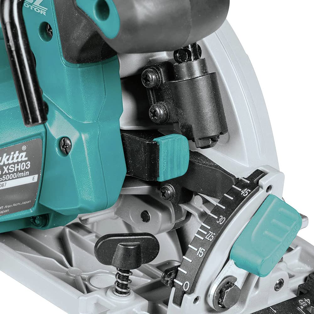 Makita XSH03Z 18V LXT Lithium-Ion Brushless Cordless 6-1/2 Circular Saw, Bare Tool Only by Makita