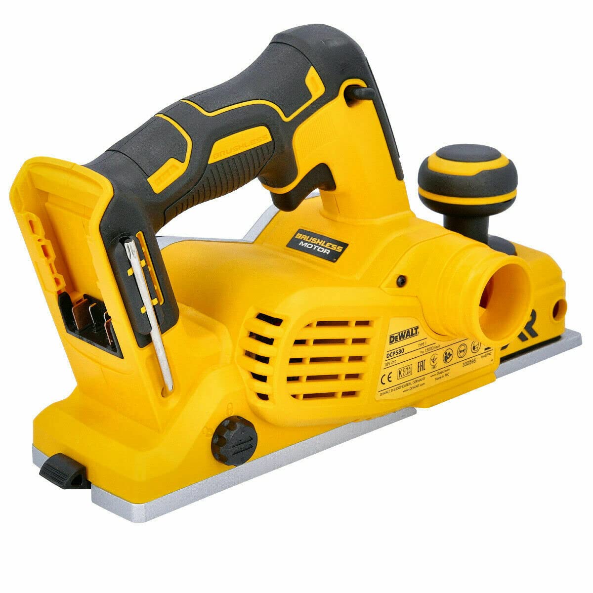 Dewalt DCP580N 18V XR Brushless 82mm Planer with 1 x 4.0Ah DCB182 Battery