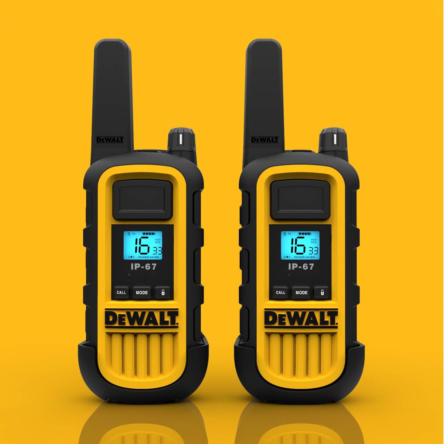 DEWALT DXPMRCH6-800 6 Port Charger for DXPMR800 Walkie Talkie Two-Way Radios - Charges 6 Walkie Talkies simultaneously