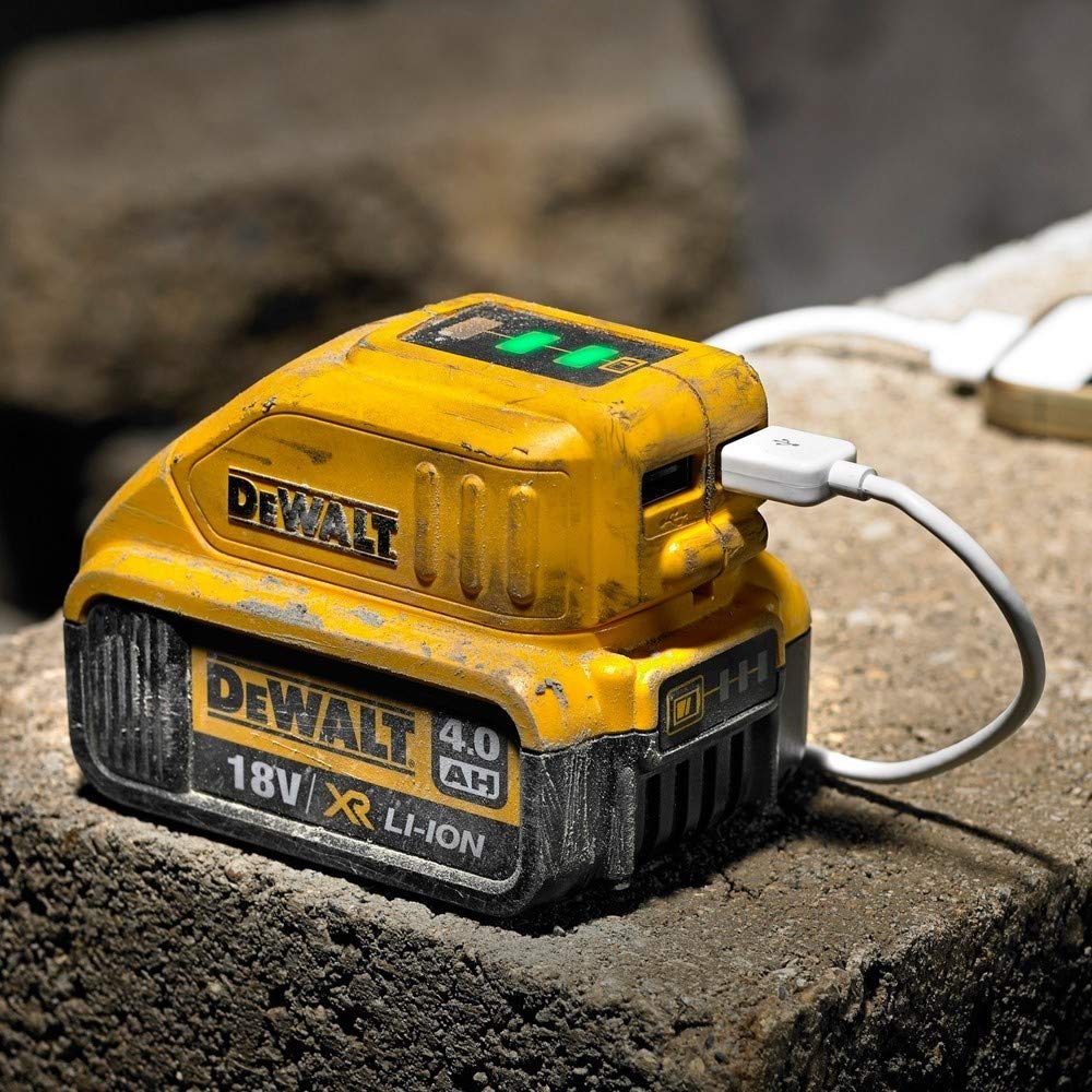 DeWalt DCB090 USB Power Source / USB Charger For XR Battery Packs