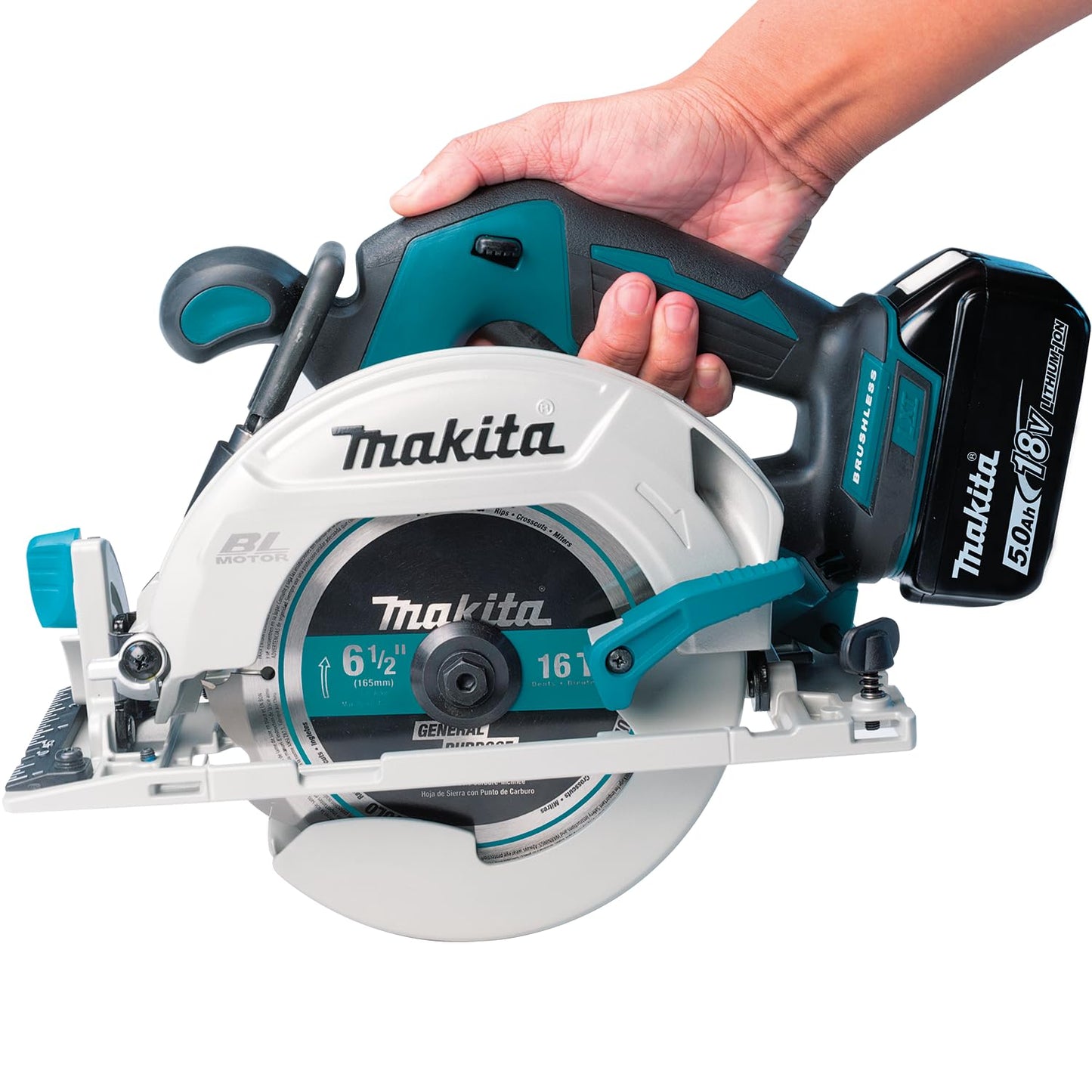 Makita DHS680Z 18V Li-Ion LXT 165mm Brushless Circular Saw - Batteries and Charger Not Included