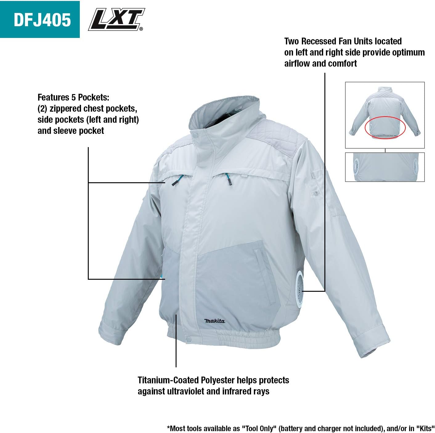 Lxt 18 V Cooled Jacket