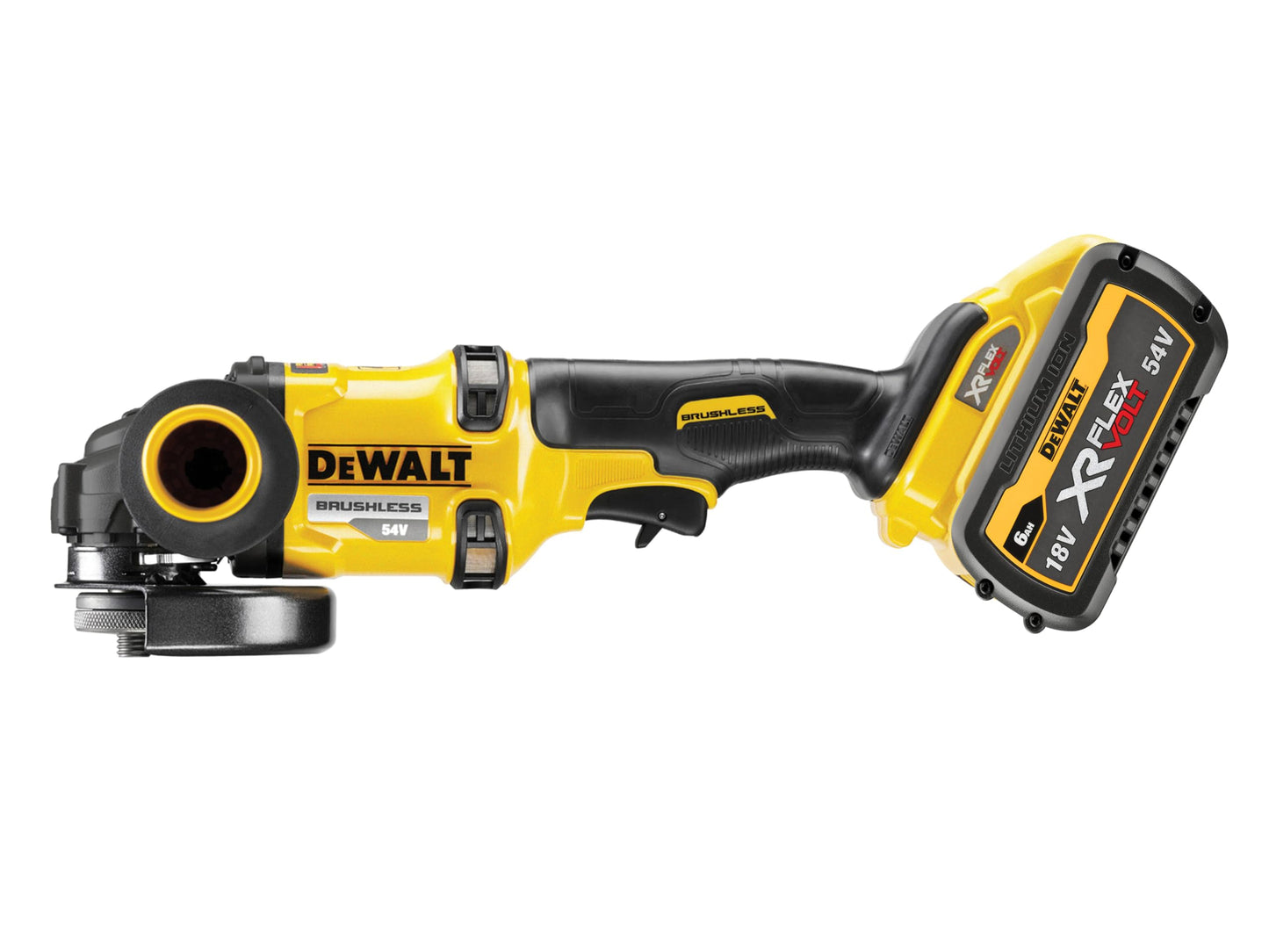 DEWALT 54V XR FLEXVOLT 125MM A/Grinder 2 X 6AH