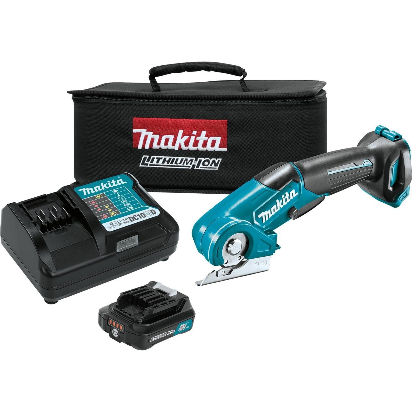 Makita PC01R3 12V Max CXT Lithium-Ion Cordless Multi-Cutter, Tool Only