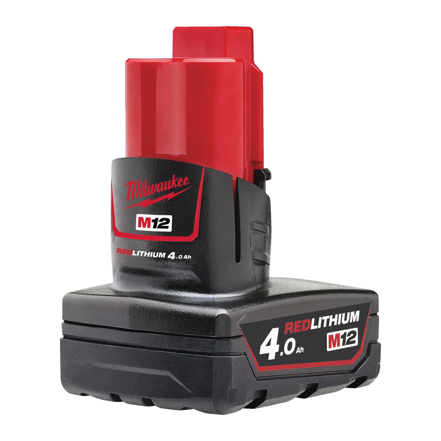 Milwaukee M12B4 4.0Ah Lithium-Ion Battery - Red