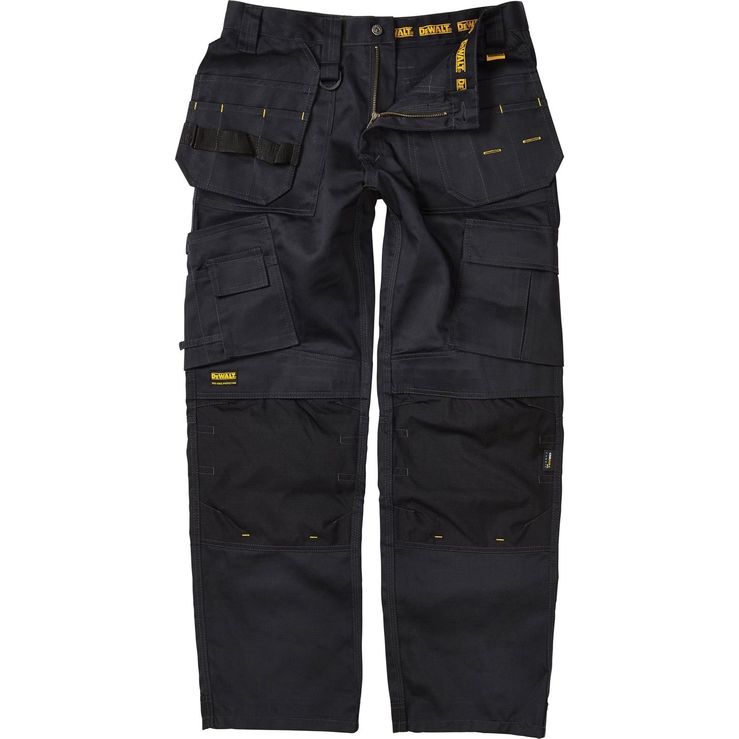 Dewalt Memphis Stretch Trouser 38W 29L Black/Grey