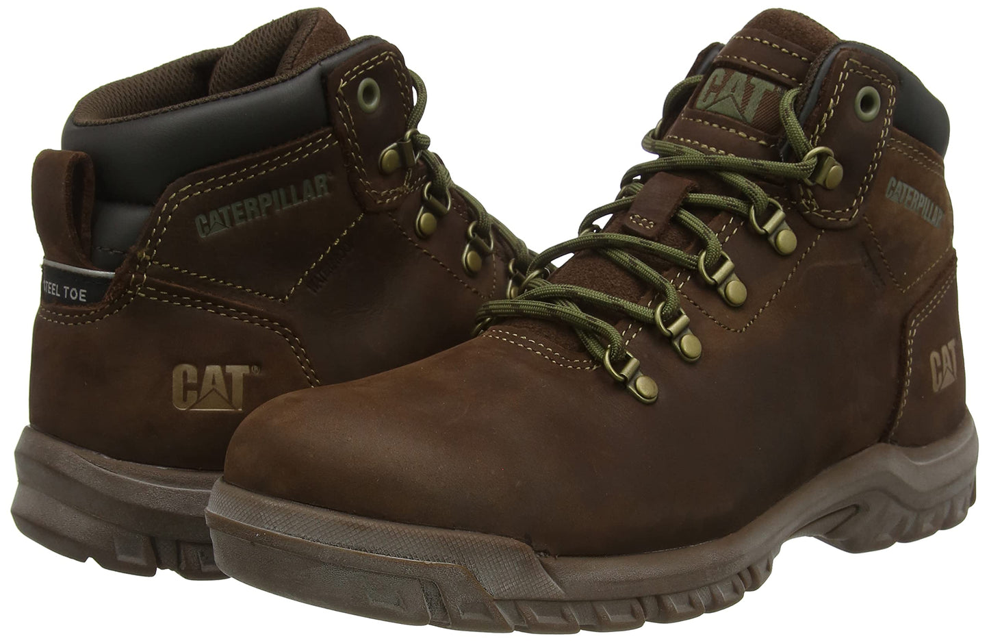 Caterpillar Mae St S3 HRO WR SRA, Botte Industrielle Femme, Cacao, 5=6 UK