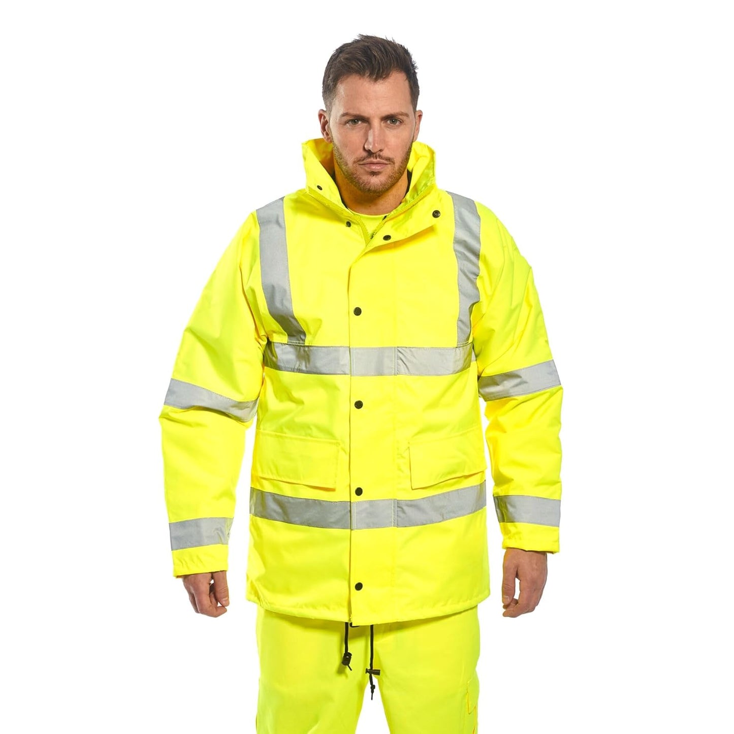 Portwest Men's Jacket, Yellow, L